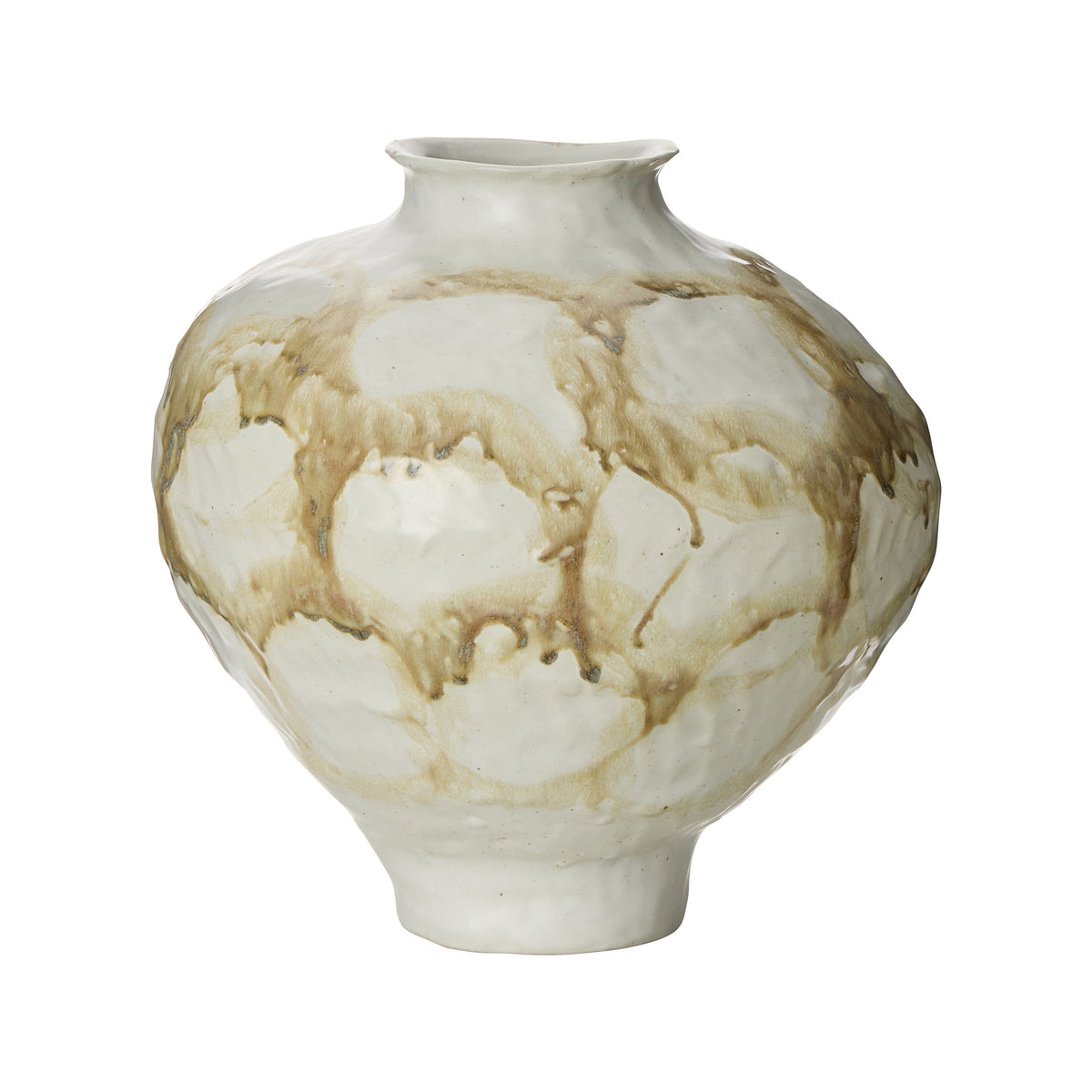 Amalfi Erol Vase Collection Off White &amp; Green