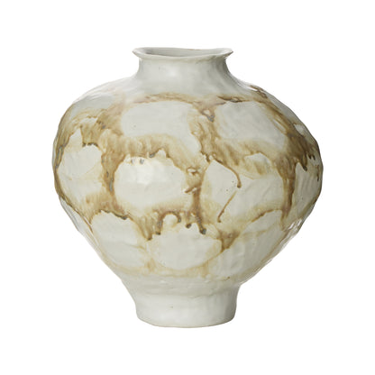 Amalfi Erol Vase Collection Off White &amp; Green