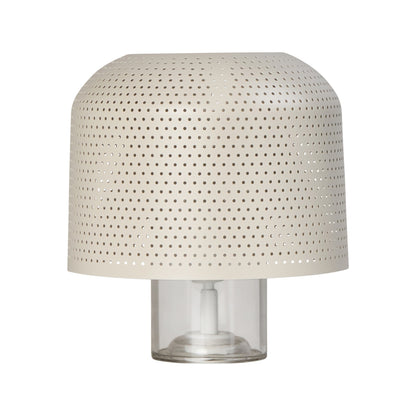 Amalfi Sky Table Lamp Oat &amp; Clear