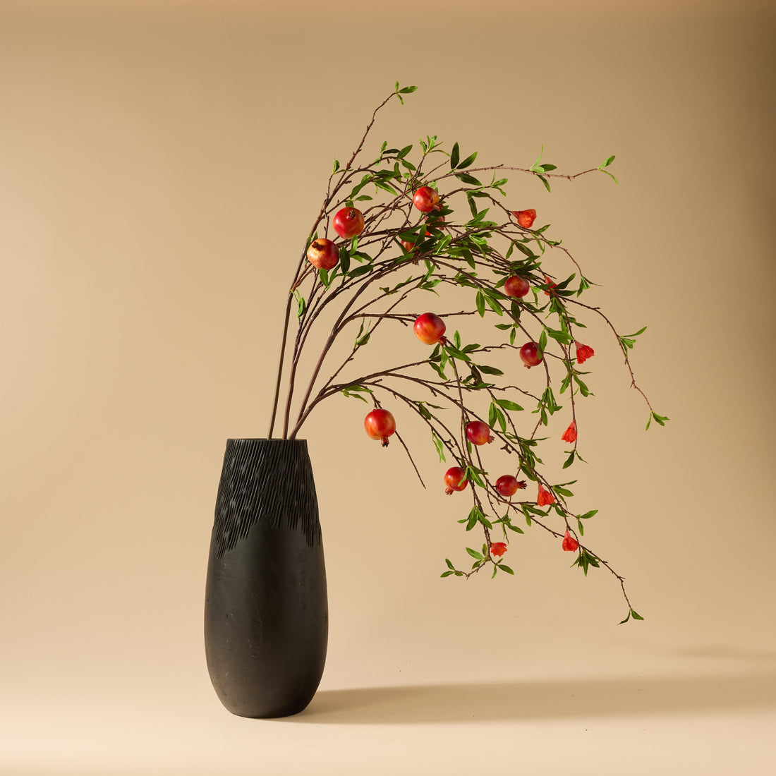 Faux Weeping Pomegranate | Red - 130cm