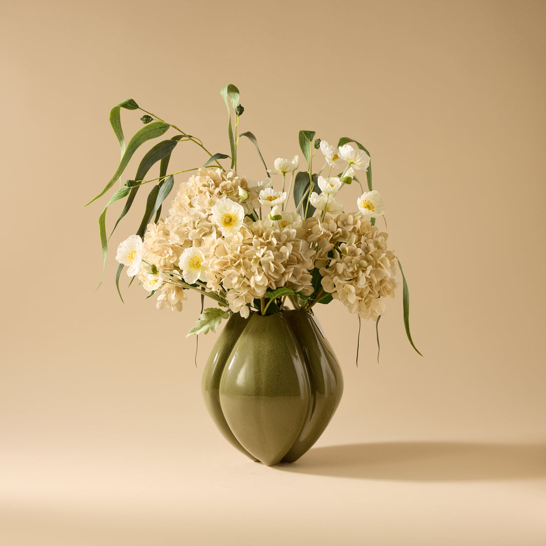 Faux Eucalyptus Gum Nut Spray | 122cm