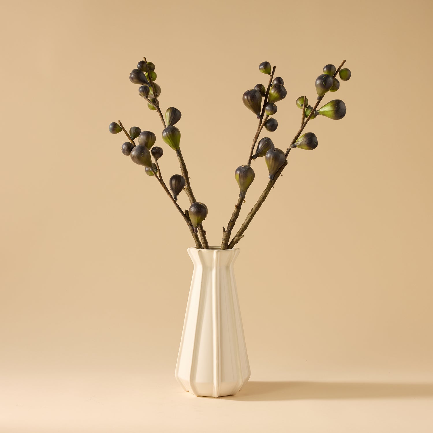 Faux Wild Fig Spray | Burgundy - 70cm