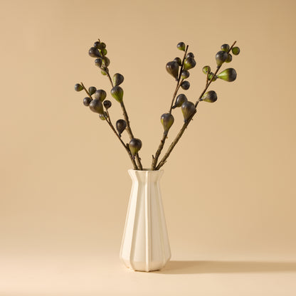 Faux Wild Fig Spray | Burgundy - 70cm