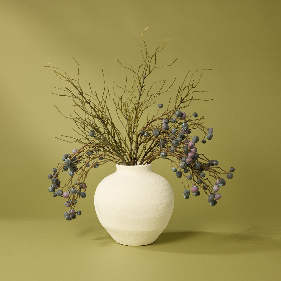 Kamari Vase | White - 21cm
