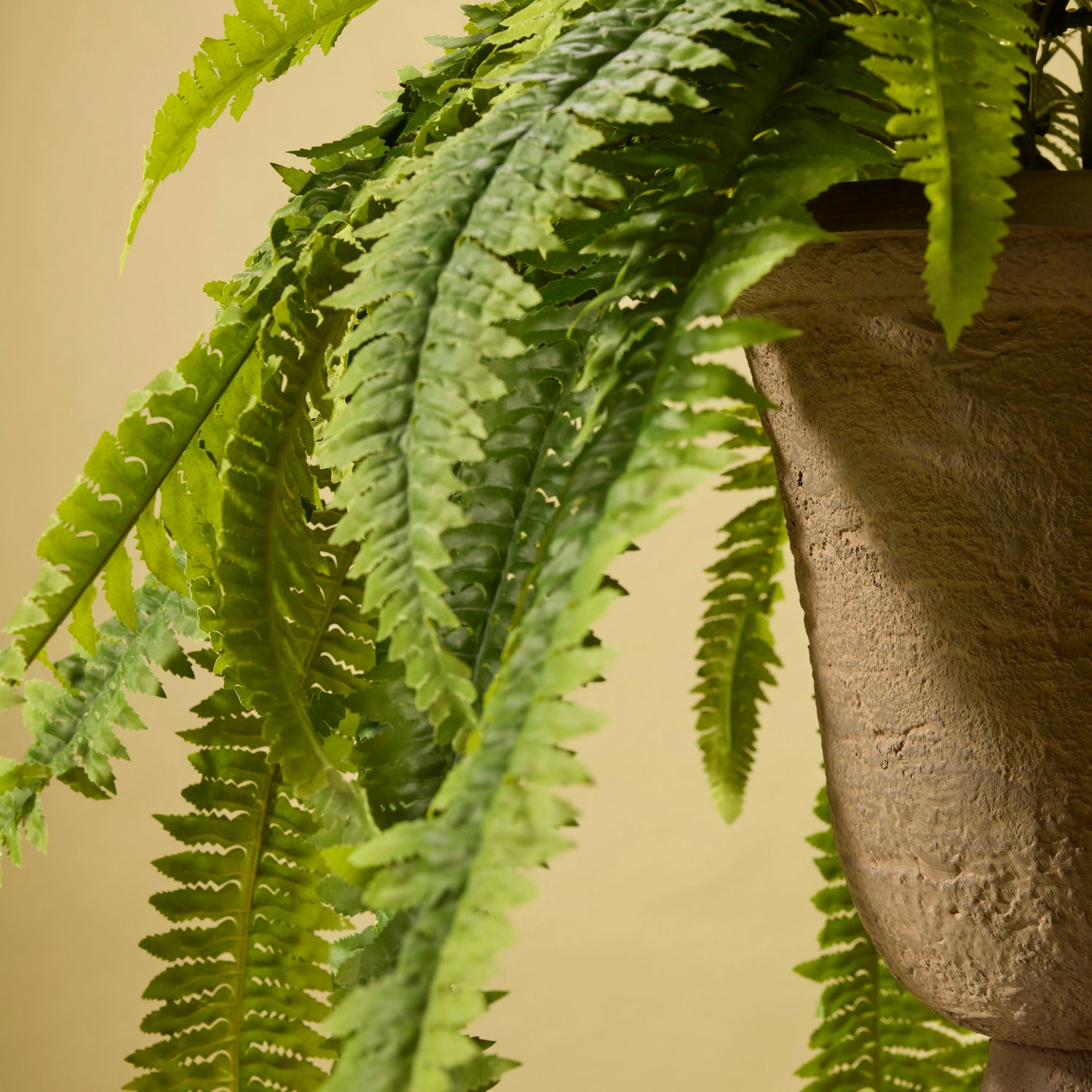 Faux Boston Fern - Vintage Urn | 86cm