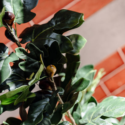 Faux Fig Tree - Garden Pot | 120cm