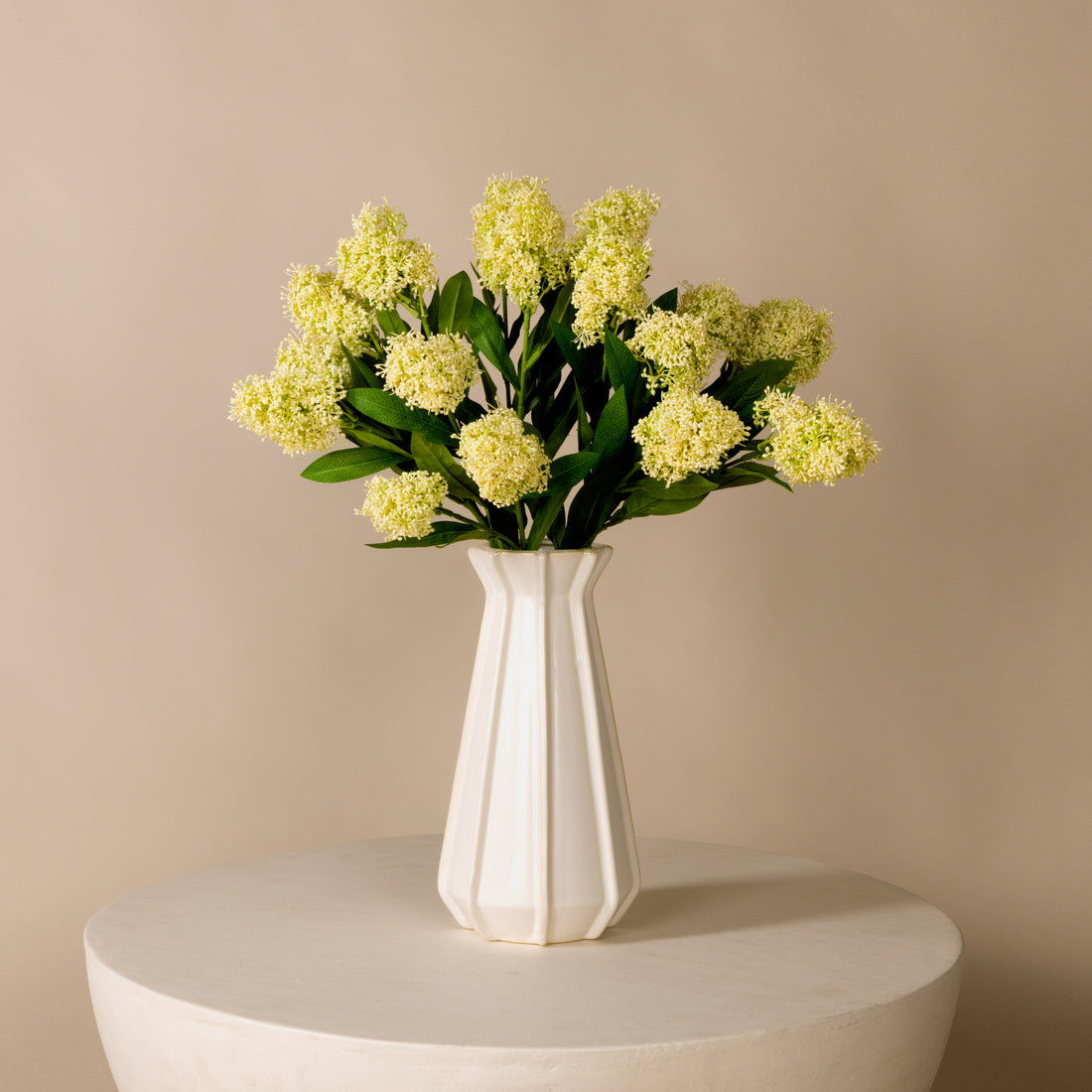 Skimmia Spray Bunch - Hester Vase | Three Birds Set