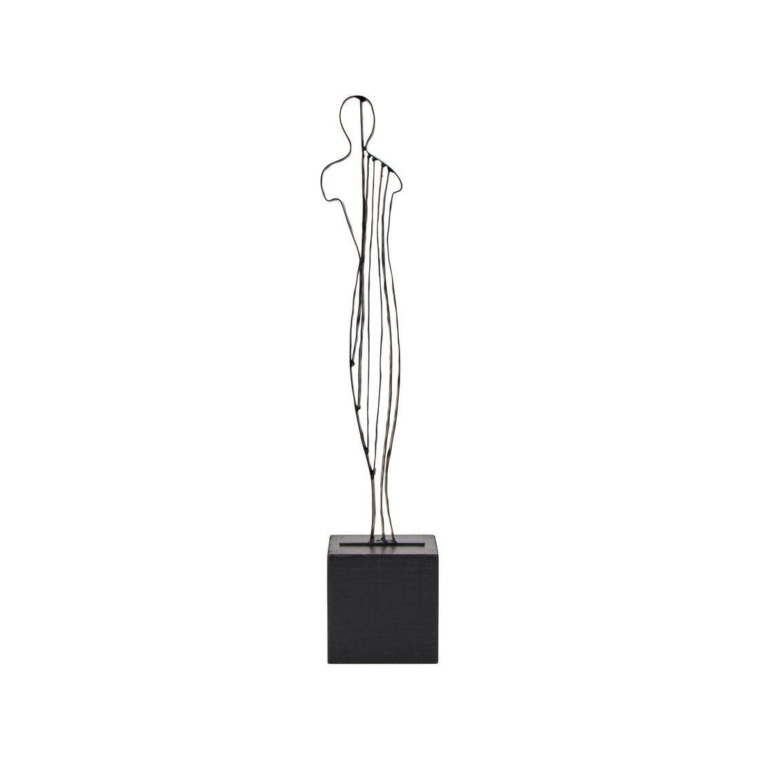 Amalfi Silhouette Sculpture Black
