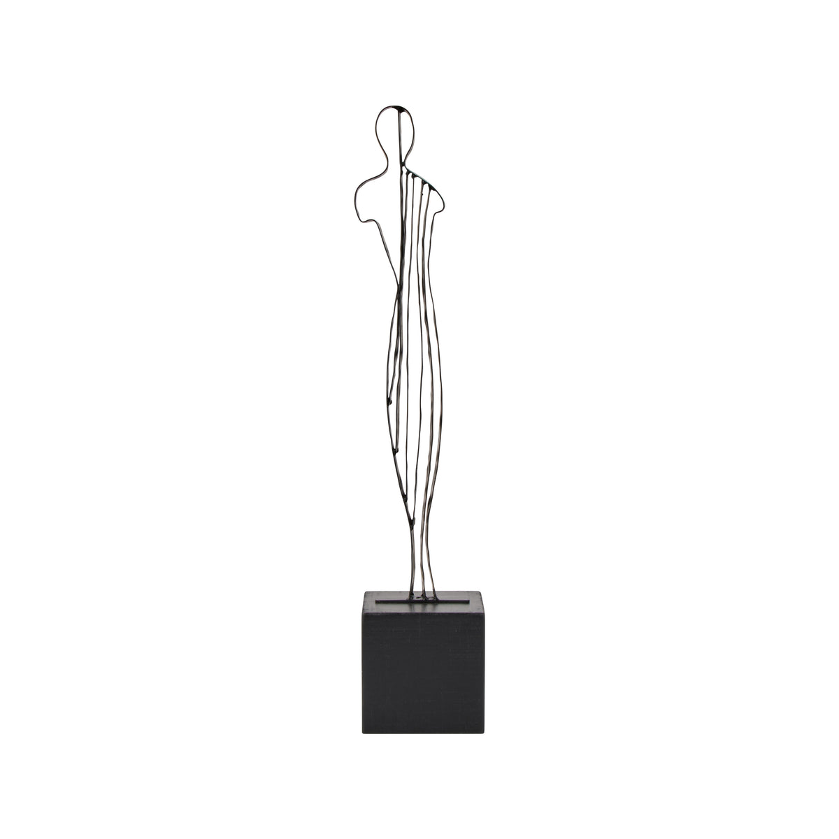 Amalfi Silhouette Sculpture Black