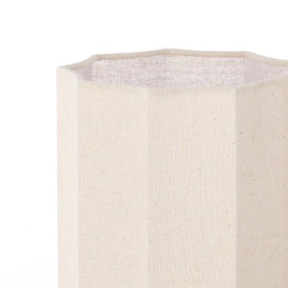 Amalfi Tier Table Lamp Natural &amp; Black