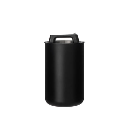 Leaf &amp; Bean Airtight Stainless Steel Canister Black