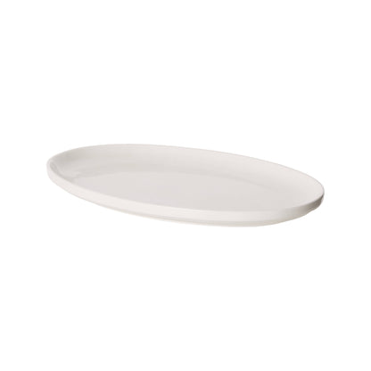 Davis &amp; Waddell Portsea Oval Platter Medium White