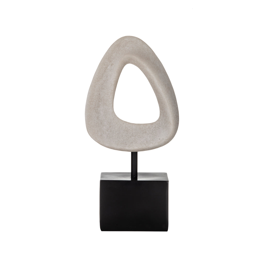 Grand Designs Ridge Sculpture Off White &amp; Black