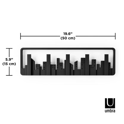 Umbra Skyline Multi Hook Black