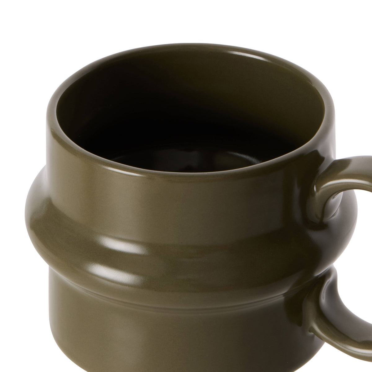 Amalfi Form Mug Green