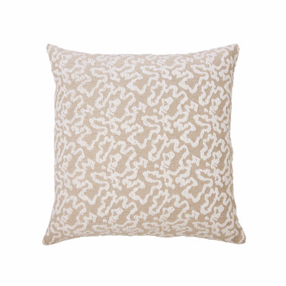 Amalfi River Cushion Grey &amp; Ivory