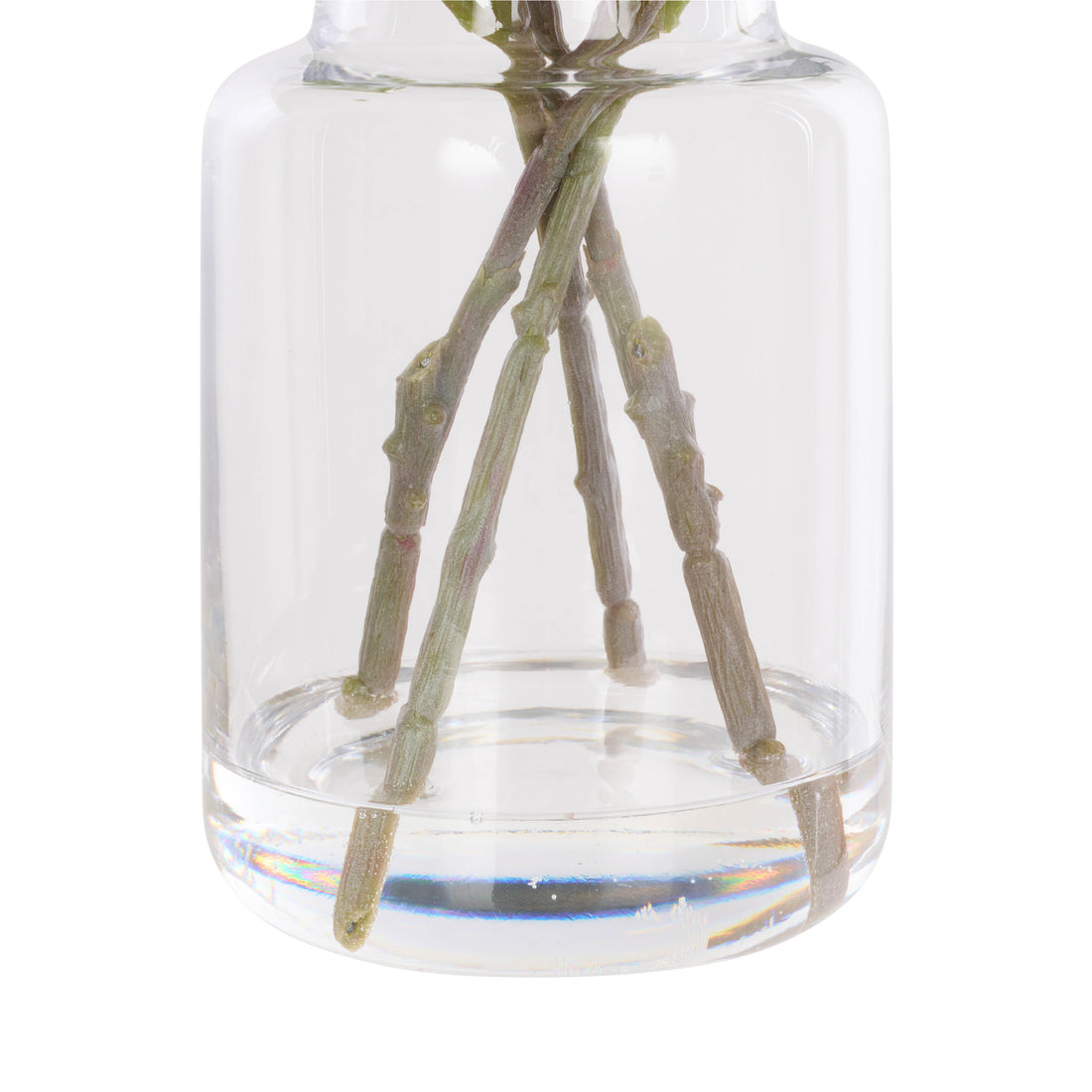 Faux Gum Nut Eucalyptus Arrangement - Pail Vase