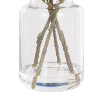 Faux Gum Nut Eucalyptus Arrangement - Pail Vase