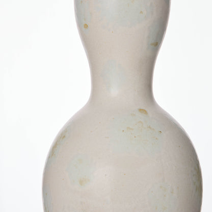 Amalfi Pia Reactive Glaze Vase Cream Reactive