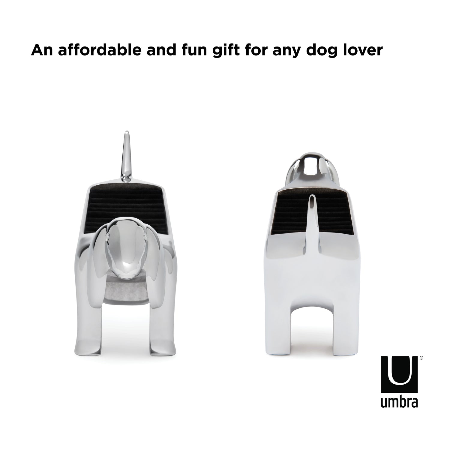 Umbra Dachsie Ring Holder Chrome