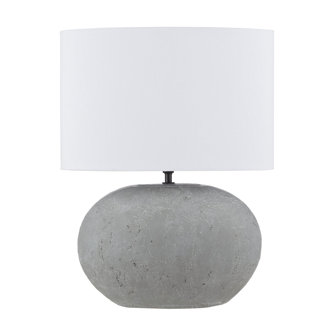 Amalfi Tiras Ceramic Table Lamp Grey