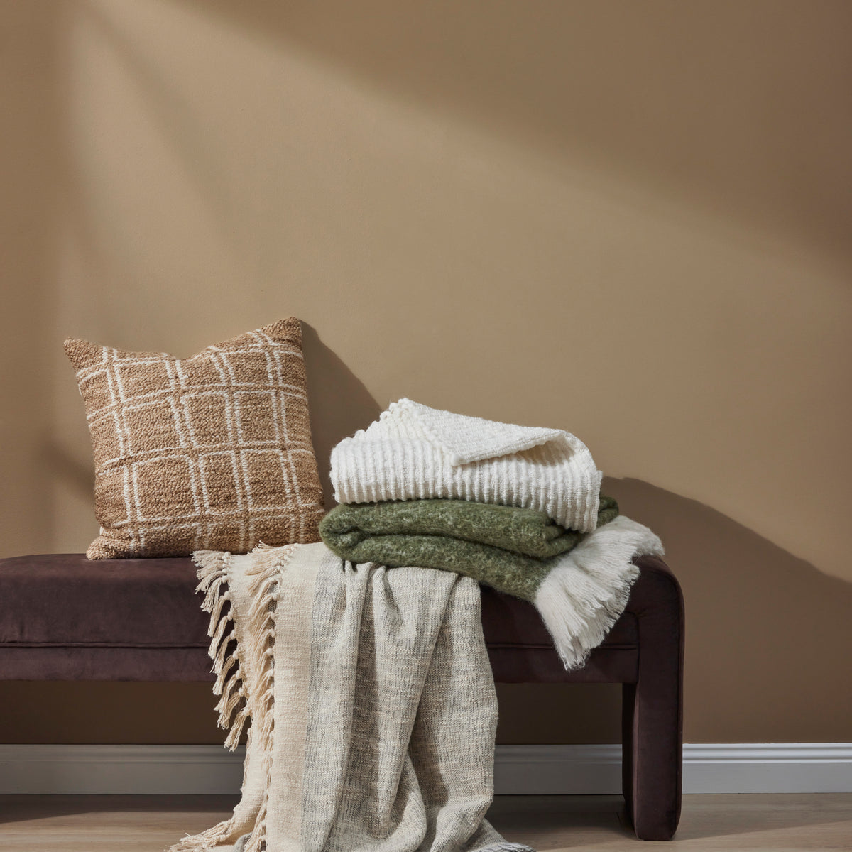 Amalfi Joseph Throw Green