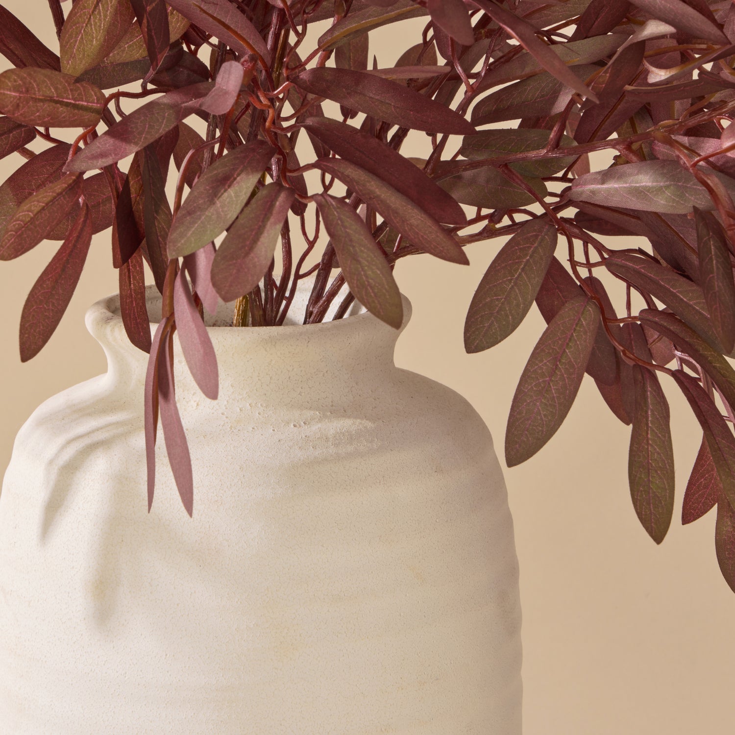Faux Eucalyptus Mix - Neven Vase | Purple - 63cm