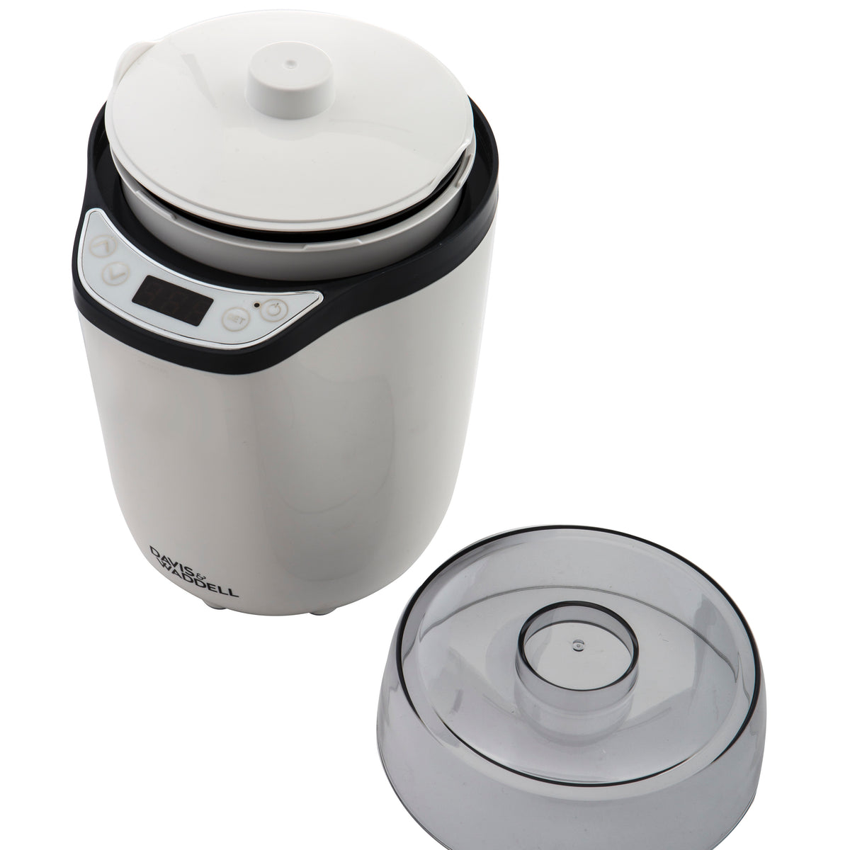 Davis &amp; Waddell 2 in 1 Electric Yoghurt Maker/Fermenter White &amp; Grey