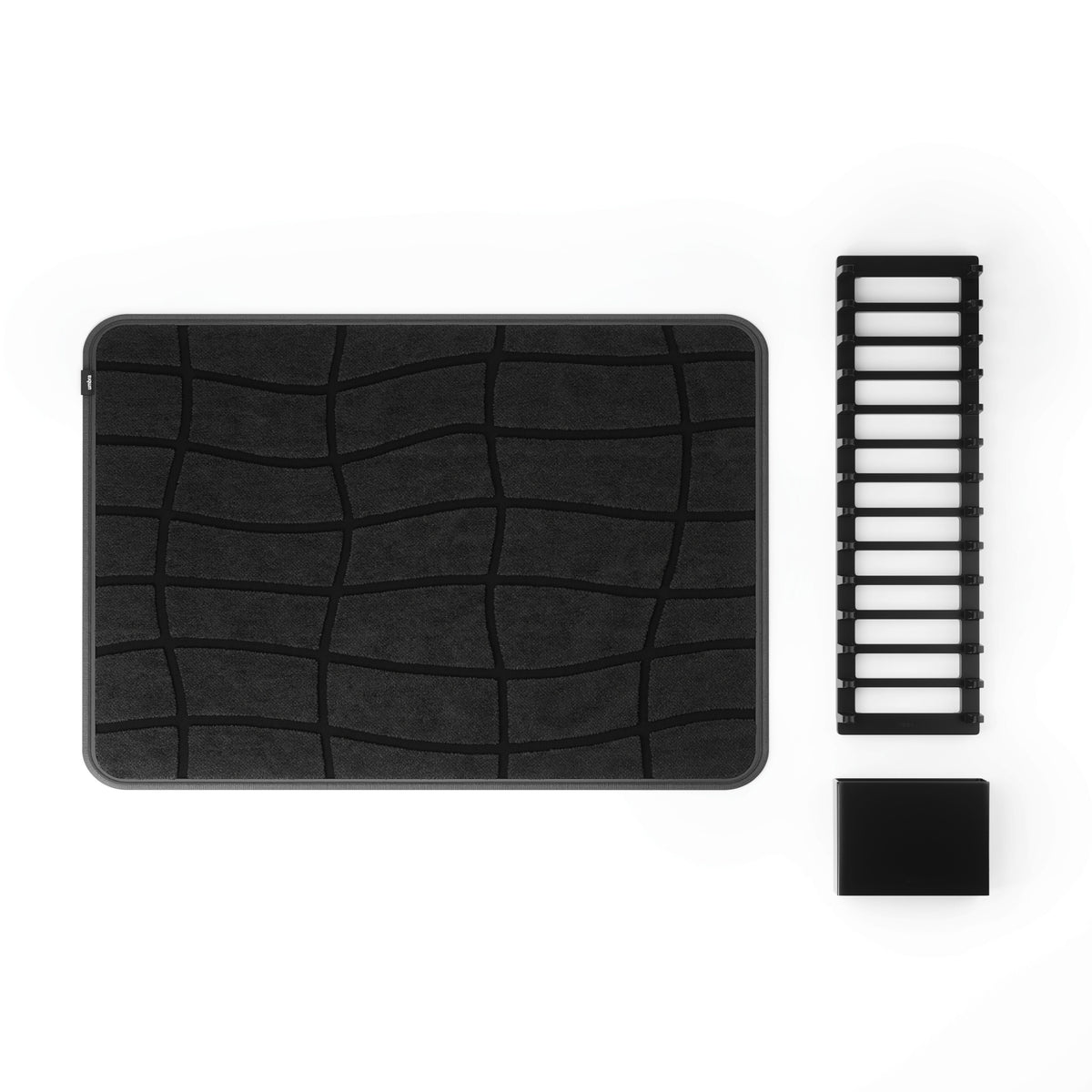 Umbra Udry Ultra Drying Rack with Mat Black