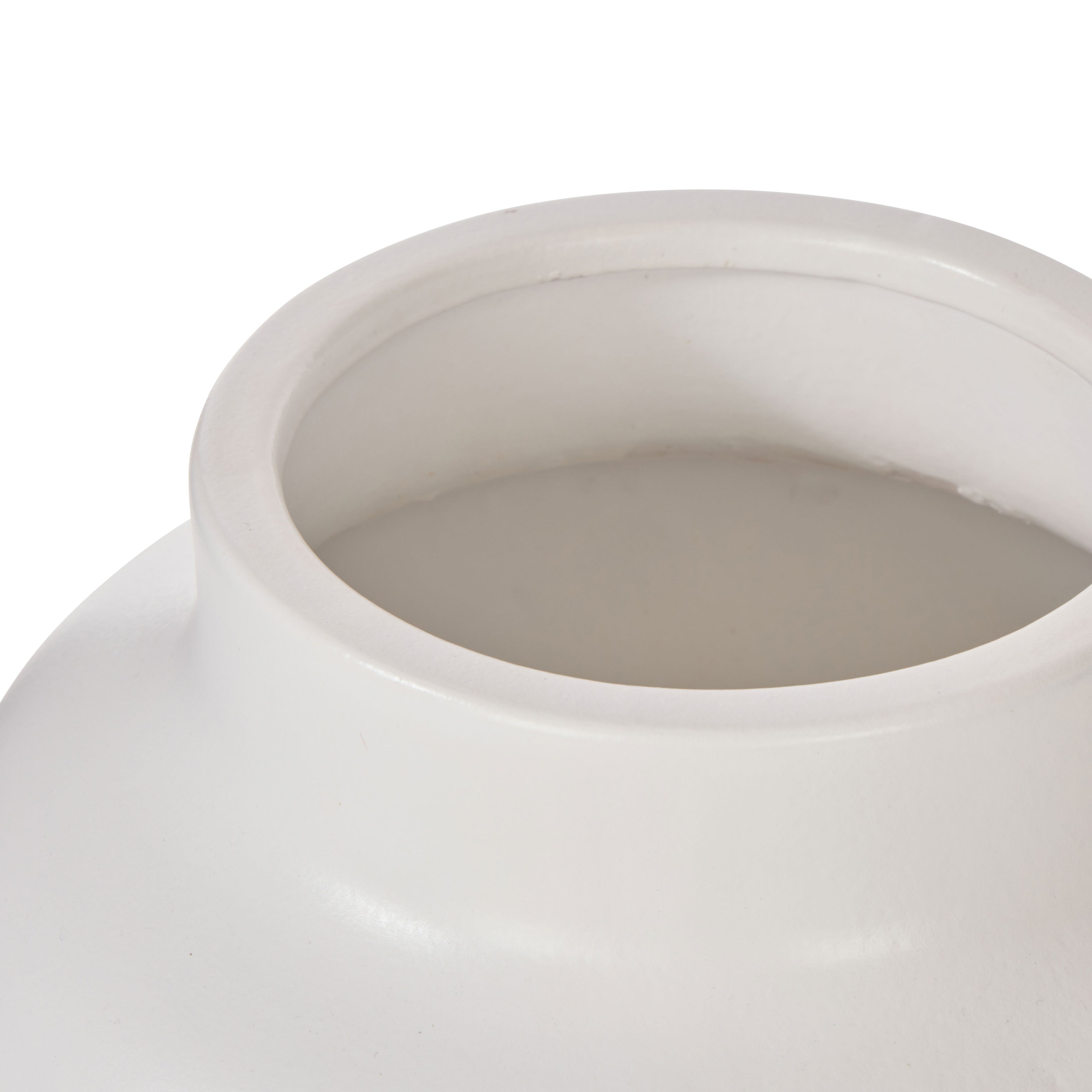 Oakley Vase | White -  27.5cm