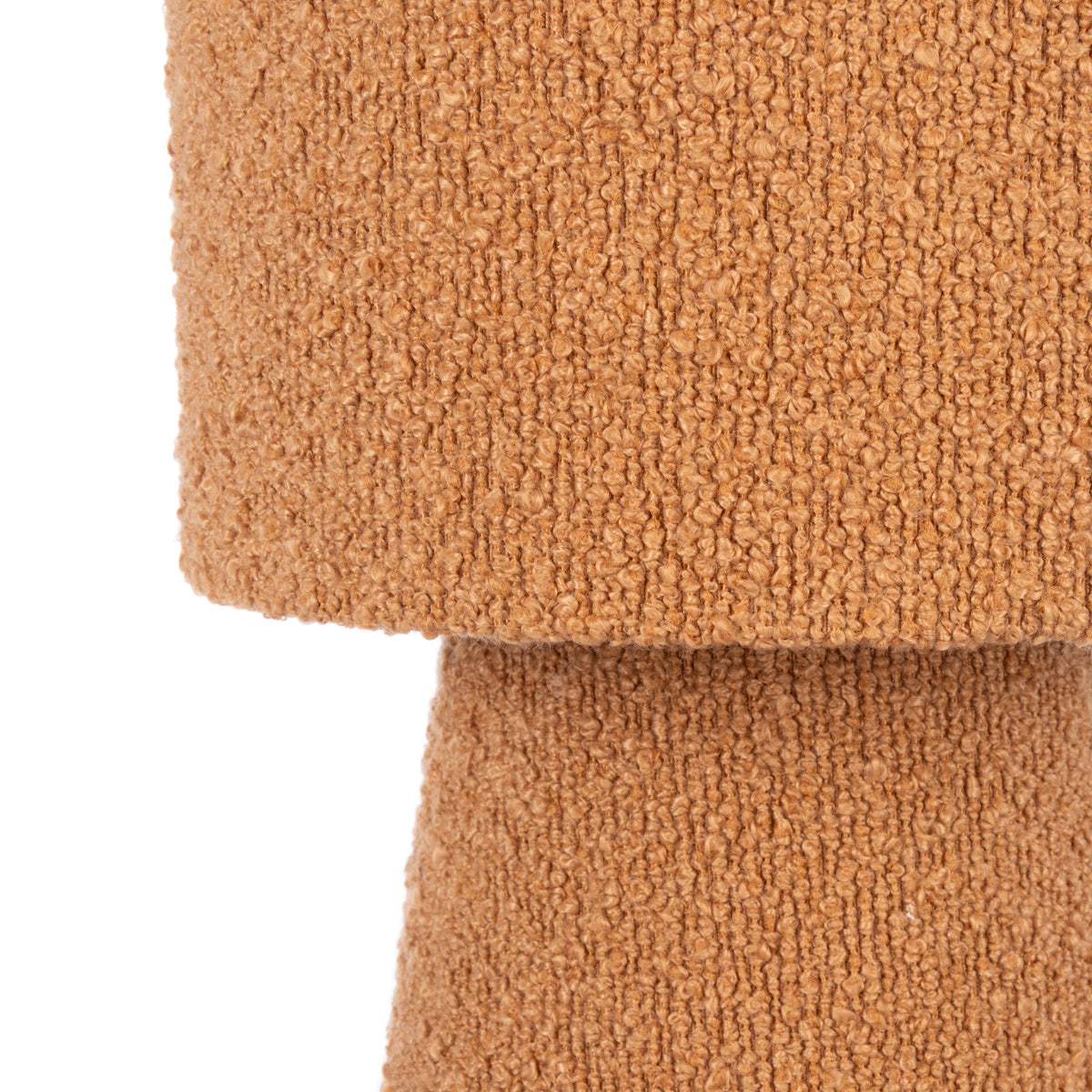 Amalfi Rowen Boucle Table Lamp Rust