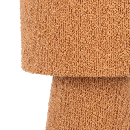 Amalfi Rowen Boucle Table Lamp Rust