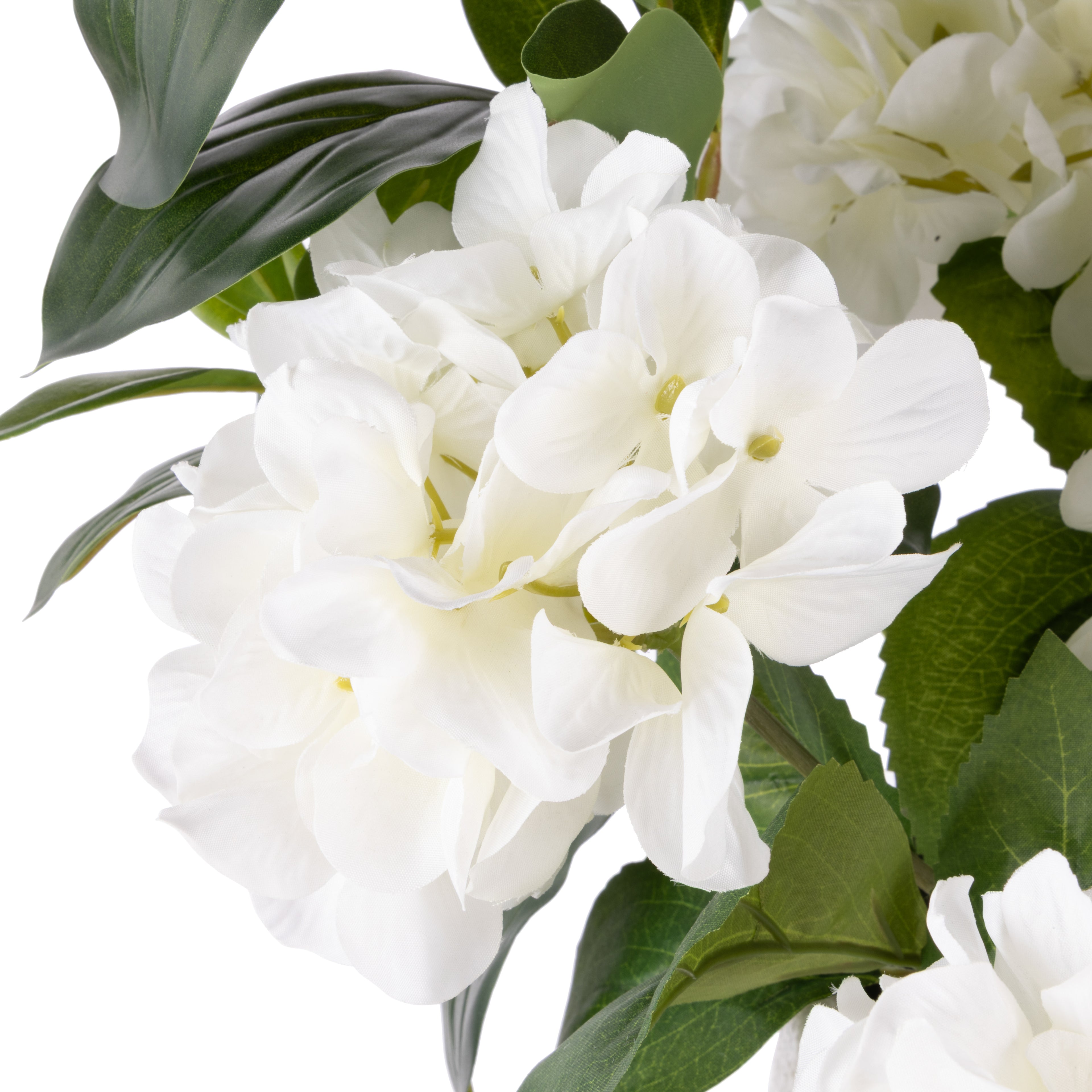 Faux Hydrangea Mix - Kensington | White - 64cm