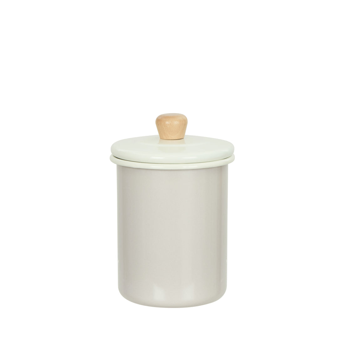 Davis &amp; Waddell Daylesford Enamel Canister 1.7L Cream