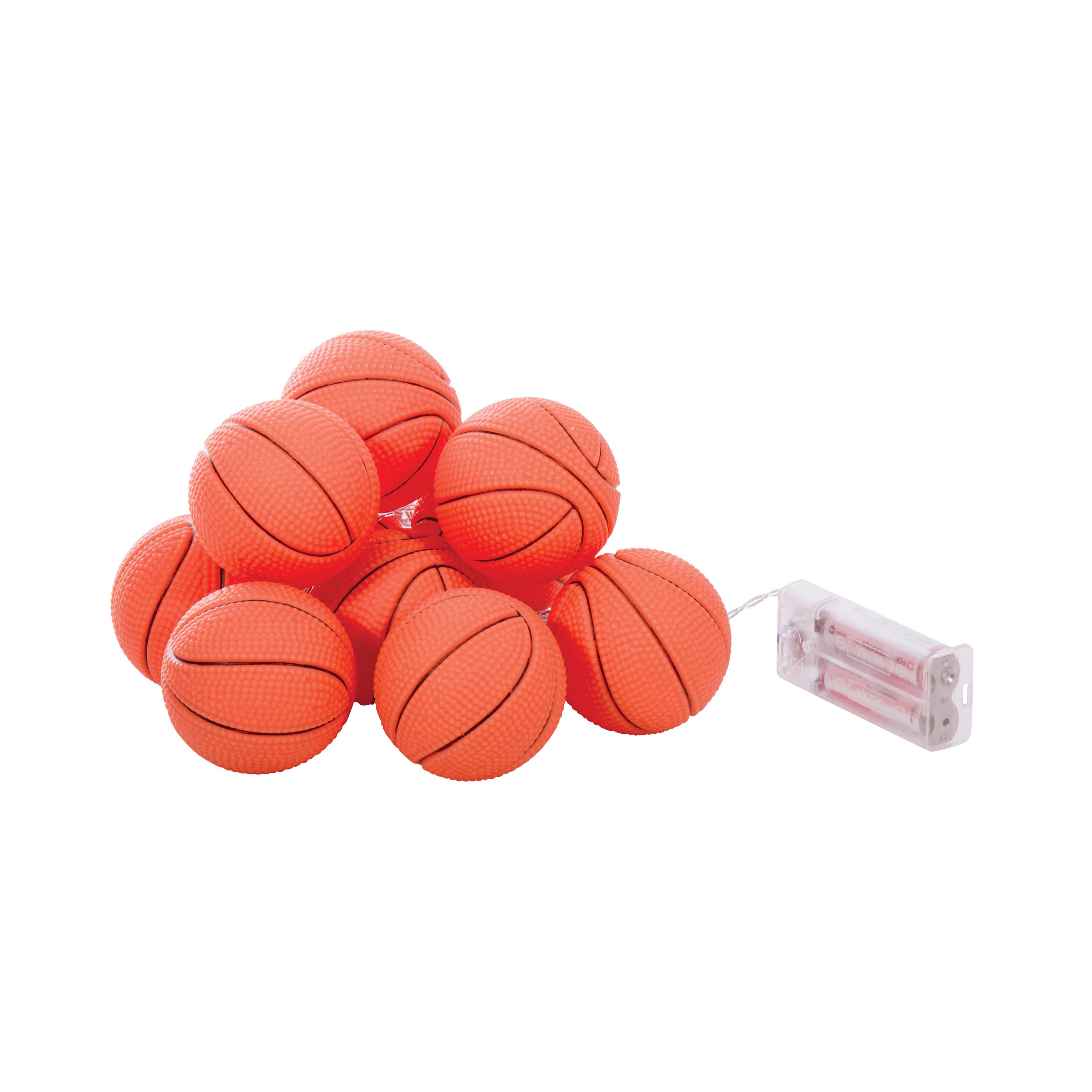 Discovery Zone Illuminate String Lights - Basketballs