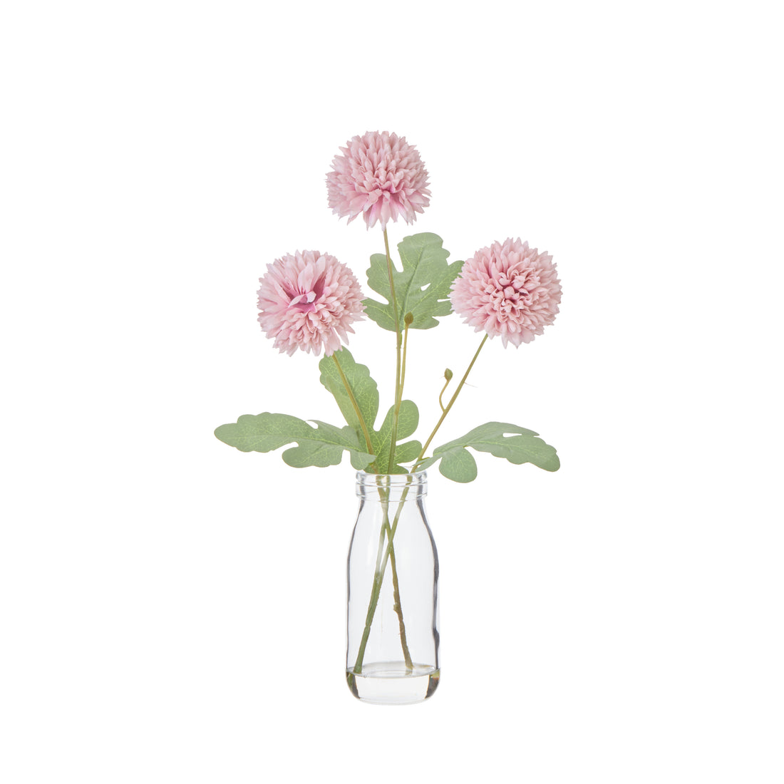 Faux Kiku - Milk Bottle | Pink -  34cm