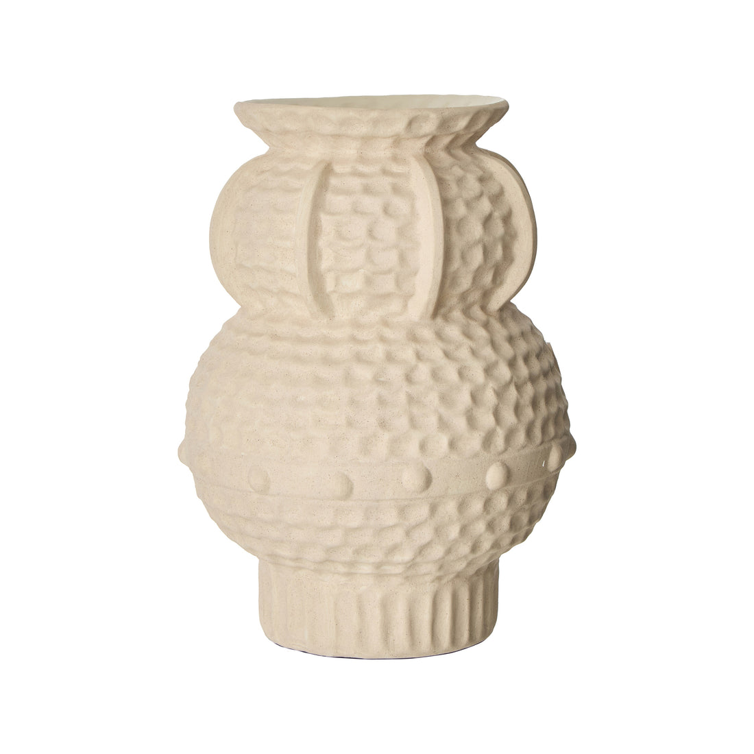 Grand Designs Rio Vase Off White
