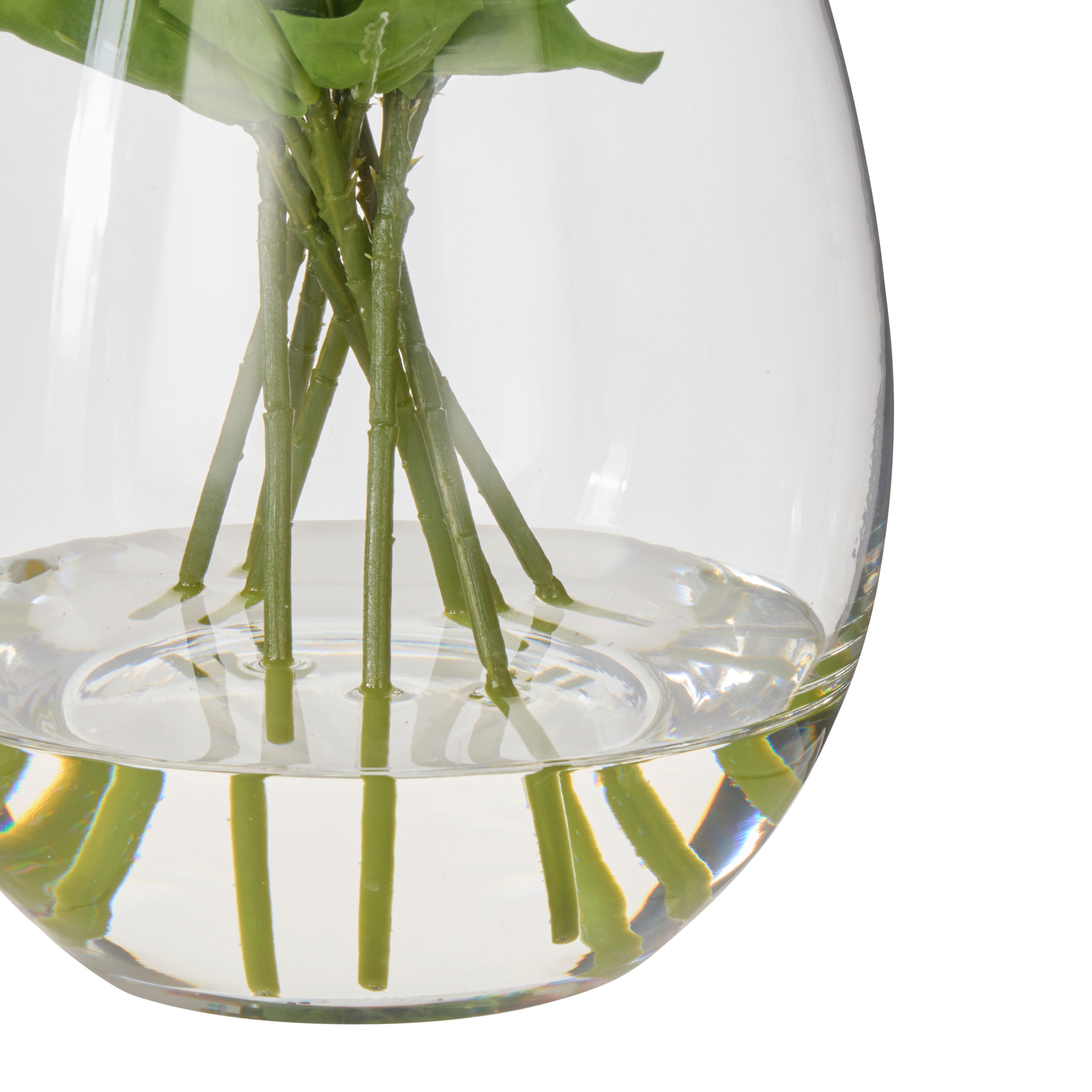 Faux Lisianthus - Claire Vase  | Purple -  53cm
