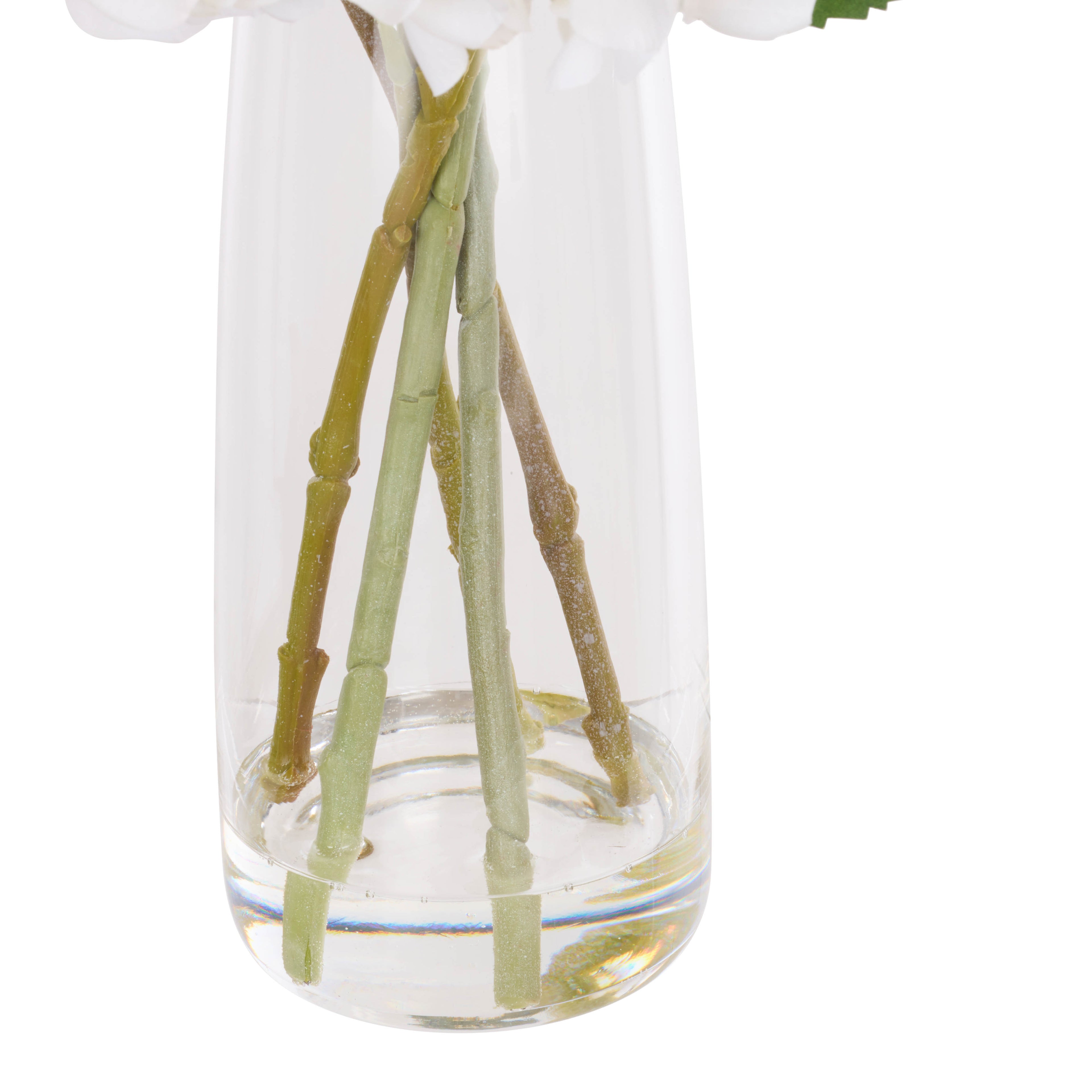 Faux Delphinium Mix - Alana Vase | White - 73cm