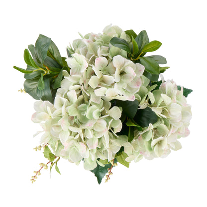 Faux Hydrangea Nite Berry - Classic Bowl | Green - 55cm