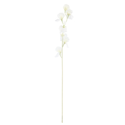 Faux Sweet Pea Spray | Cream - 64cm