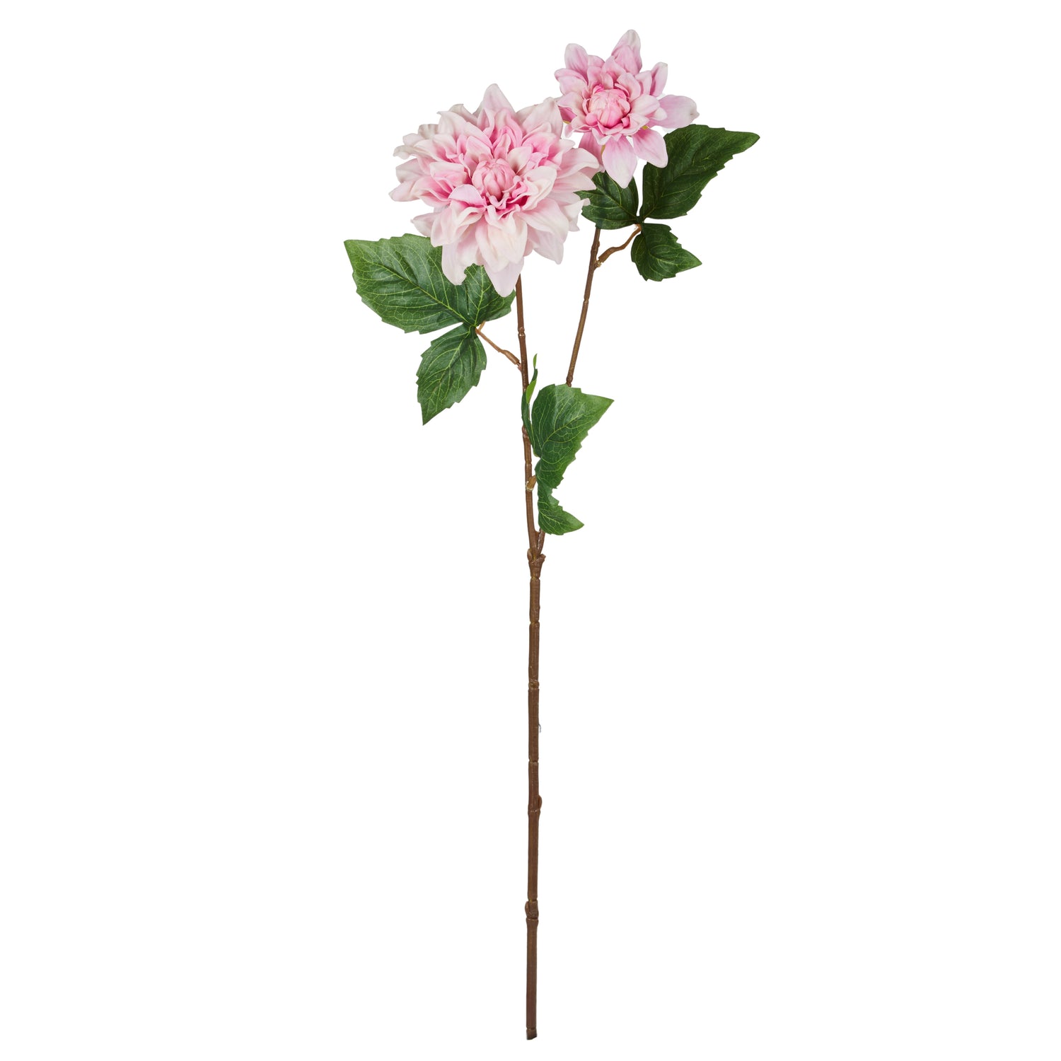 Faux Dahlia Bud Stem | Pink - 60cm