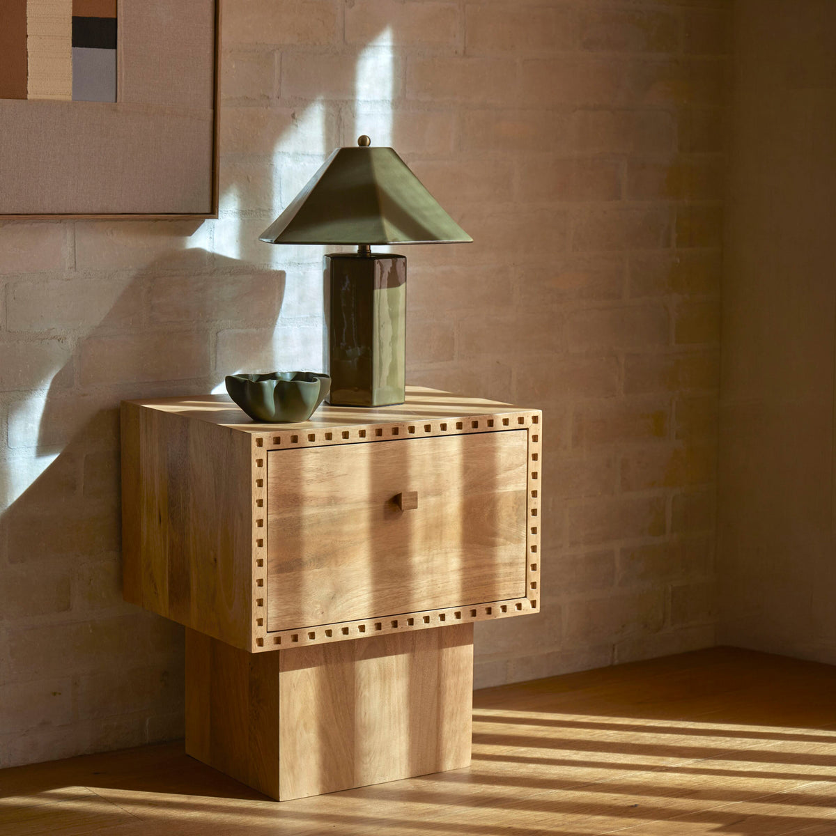 Amalfi Kairo Table Lamp Green