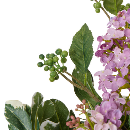 Faux Lilac Dewberry - Giselle Vase | Purple -  56cm