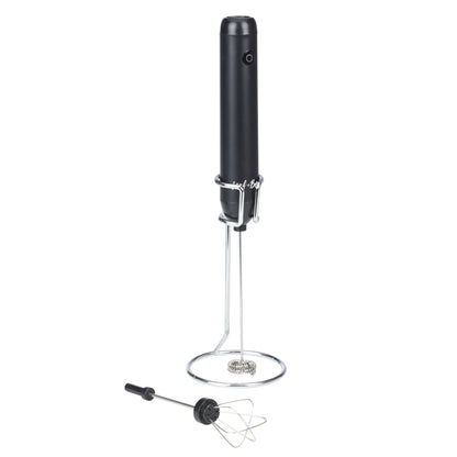 Leaf &amp; Bean 2 In 1 Handheld Rechargeable Milk Frother Black