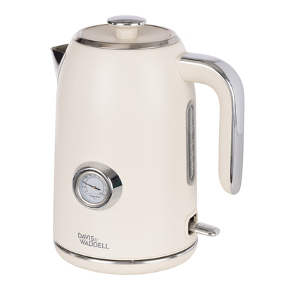 Davis &amp; Waddell Newbury Vintage Kettle 1.7L Cream