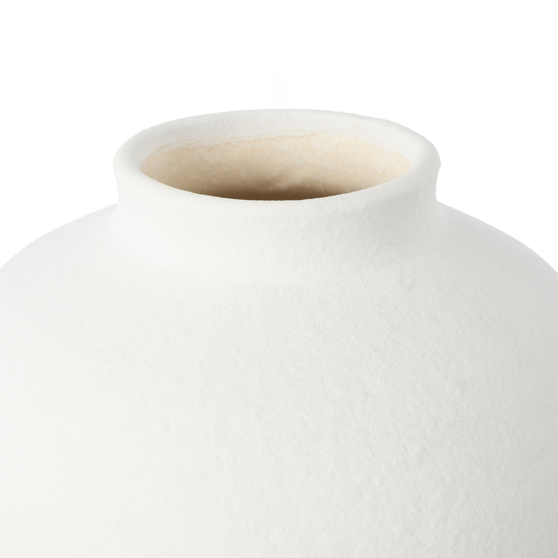 Amalfi Kamari Clay Vase Small White