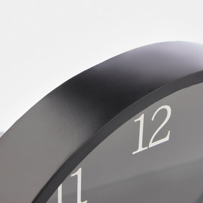 Amalfi Ramsey Wall Clock Black