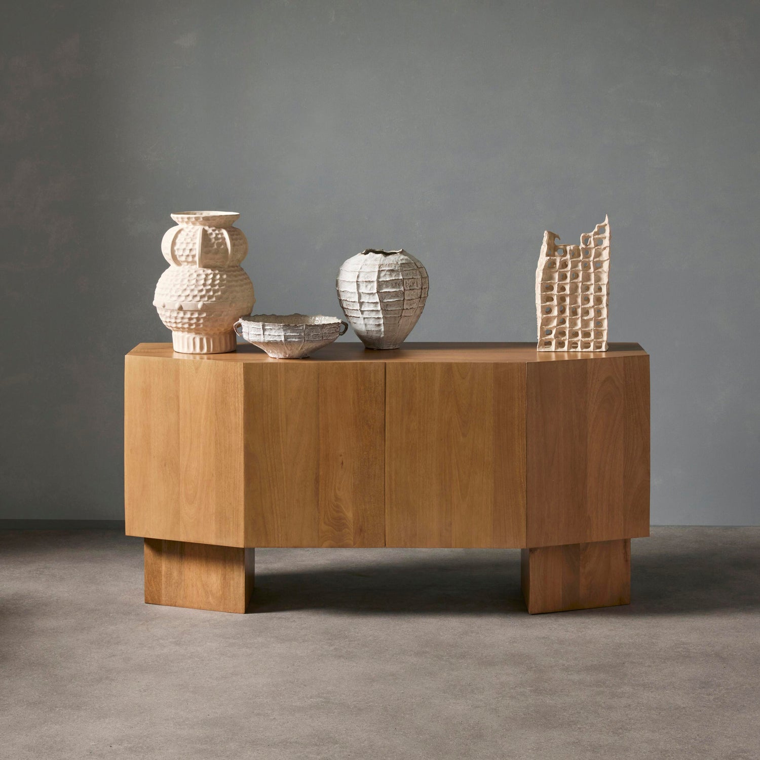 Grand Designs Marlo Statement Bowl Off White