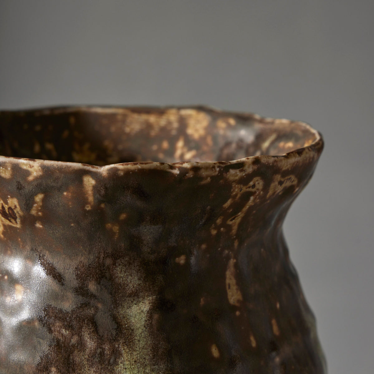 Grand Designs Arbor Vase Collection Brown &amp; Green